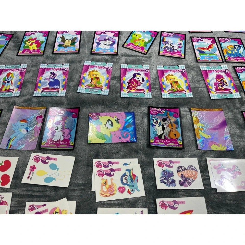 My Little Pony‎ Cards Trading Cards CGG CCG Holo Stickers Set Lot Of 105